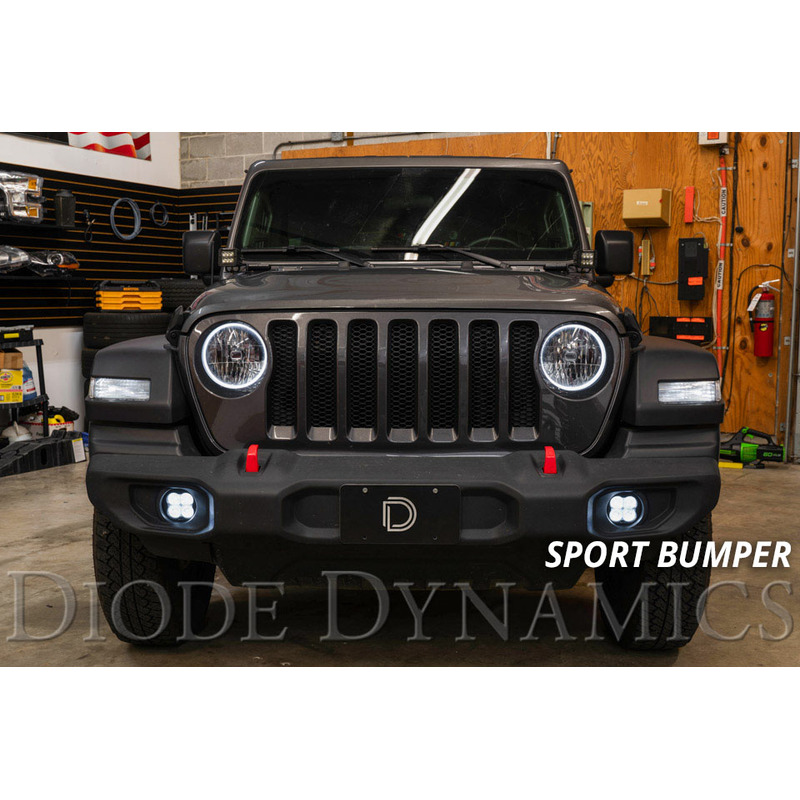  Diode Dynamics - SS3 Pro Type MS Kit ABL White SAE Fog